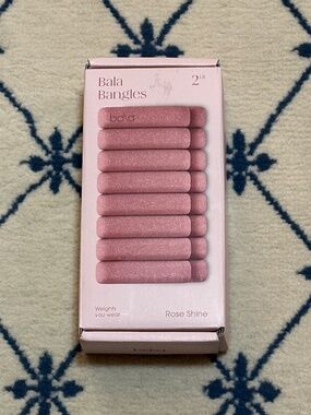 Bala Bangles 2lb Wrist/Ankle Weights - Rose Shine